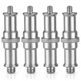 thumbnail image 1 of 4Pcs 1/4Inch to 3/8Inch Male Thread Adapter Double-Ended Spigot Stud Male Adapter Camera Screw Photograph Hand Tool, 1 of 5