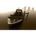 thumbnail image 3 of Mabat, Ynon 24x17 Black Modern Framed Museum Art Print Titled - Boat III, 3 of 5
