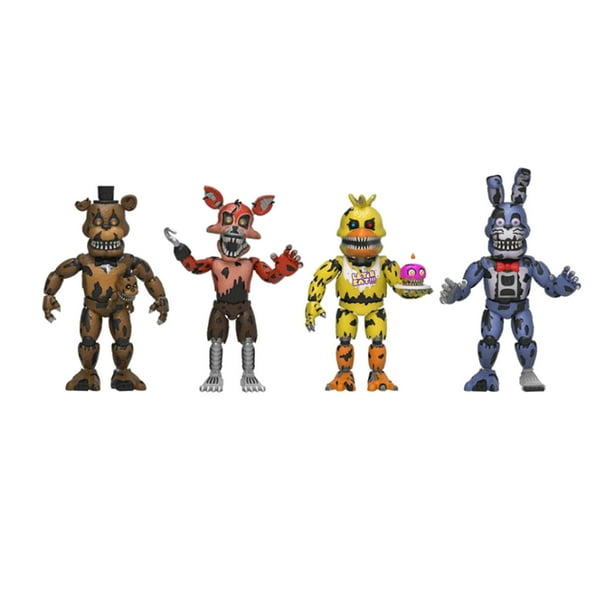 4PCS/Set Five Nights at Freddy's Action Figures FNAF Action