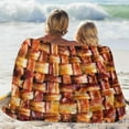 thumbnail image 6 of Fried Bacon 3D Funny Realistic Food Ultra-Soft Throw Blanket 50"x40" Travel All Season Bed Sofa Dorm Decor Bedding Bedroom, 6 of 6