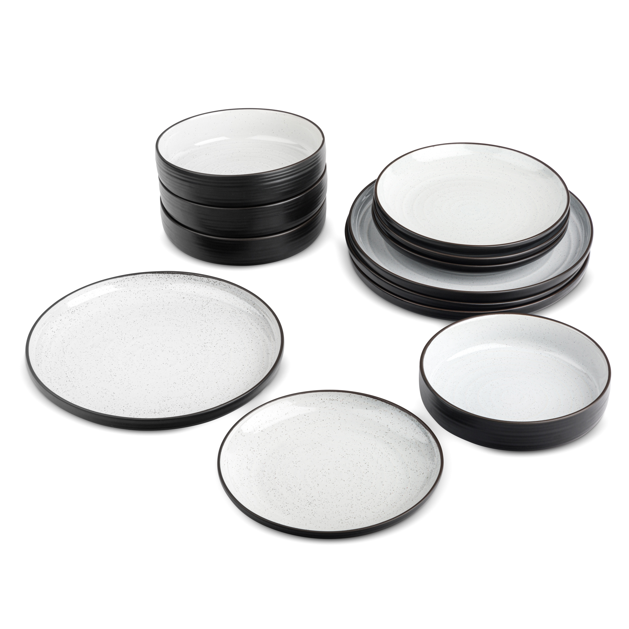 Yellowstone Beth 12-Piece Ceramic Dinnerware Set photo 1