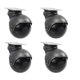 thumbnail image 4 of ruedas giratorias de bola con placa giratoria de hierro para muebles, rueda universal, 4 of 5