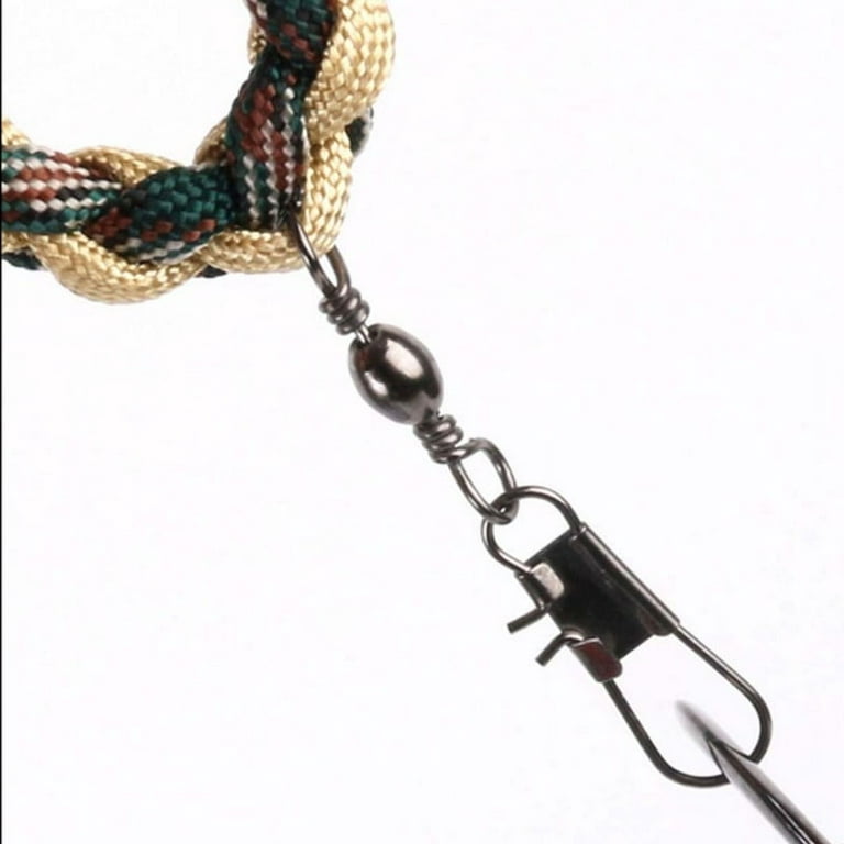 Paracord Fly Fishing Lanyard Holder Neck Strap Cord Fishing Hunting Tackle Tool, Size: As described