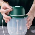 thumbnail image 3 of USB Rechargeable Electric Egg Beater Coffee Blender Household Milk Blender Frothing Machine Handheld Wireless Blender, 3 of 5