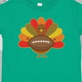 thumbnail image 4 of Inktastic Thanksgiving Day Turkey Football Fan Boys or Girls Toddler T-Shirt, 4 of 5
