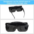 thumbnail image 4 of Porta gafas para coche LIUYMXG Estuche para gafas 165 mm x 55 mm x 35 mm Soporte para gafas de sol, 4 of 5