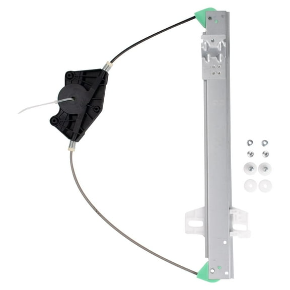 TRQ Power Window Regulator w/ Motor Rear Passenger Side for Saab Buick Chevy WRA51347 Fits select: 2002-2009 CHEVROLET TRAILBLAZER, 2002-2009 GMC ENVOY