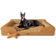 thumbnail image 1 of Cama para perros CWAWZ XXL Giant, gel viscoelástico ortopédico, 1 of 9