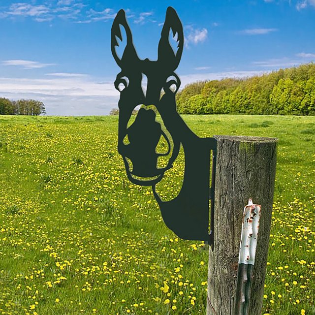 Pendentif de Jardin Extérieur en Métal pour Animaux de Ferme