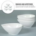 thumbnail image 5 of ELAYARD Sauce Dipping Bowls White mine 5Pcs, 5 of 6