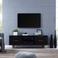 thumbnail image 3 of SEI Furniture Malone 63" TV Stand in Ebony, 3 of 5
