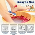 thumbnail image 6 of 6 Pack Foot Pumice Stone for Feet Callus Remover, Pedicure Tools for Feet, Foot Exfoliator and Foot Scrubber Dead Skin Remover Cracked Heel Repair, 6 of 7