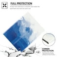 thumbnail image 4 of Marble Pattern Case for Apple iPad 4 & iPad 3 & iPad 2 (9.7 Inch) Tablet - TECH CIRCLE Slim Thin Lightweight Case with (Adjustable Stand) Protective Flip Folio Cute Cover (Blue White), 4 of 8