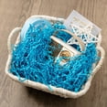 thumbnail image 4 of Relleno de papel arrugado Mefleet Blue, 454 g, para caja de regalo, 4 of 7