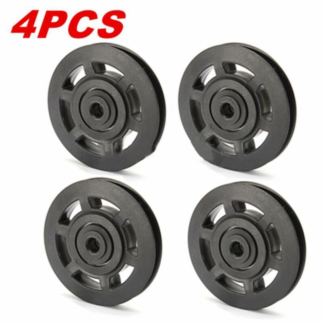 4Pcs 95mm Universal Bearing Pulley Wheel Cable Gym Equipment Part