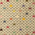 thumbnail image 1 of Ahgly Company Indoor Square Abstract Brown Gold Abstract Area Rugs, 6' Square, 1 of 6