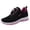 Black, variant on NOKIO Hiking Sneakers for Women Lightweight Outdoor Walking Shoes with Elastic 𝖫a𝖼e Up, Comfortable Casual Running Shoes Mesh Breathable Sports Shoes for Back to College