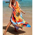 thumbnail image 5 of Bsubseach Bathing Suit Cover Up Colorful Caftan Beach Dress for Women Long Swimsuit Bikini Cover Ups Plus Size, 5 of 7