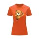 thumbnail image 1 of Playera Blusa De Oso De Peluche Saliendo Del Cierre Ropa Para Mujer Casual Color Anaranjado Talla Grande Marca Emil SaEs, 1 of 4