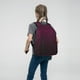 thumbnail image 5 of Balery Dark Purple Glitter Mochila ligera para hombre y mujer: duradera e impermeable, ideal para la escuela, el trabajo, viajes y uso diario., 5 of 7