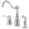 Pfister Marielle High Arc Kitchen Faucet with Sidespray, Available in Various Colors