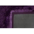 thumbnail image 4 of United Weavers Bliss Shag Area Rug 2300 00117 Nubia Purple Thick Soft 5' 3" x 7' 2" Rectangle, 4 of 5