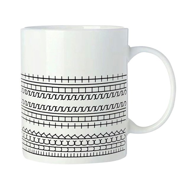 Cerámica Fuck This Shit Mug 330ml Funny Great Gag Gift Idea () White