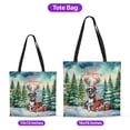 thumbnail image 5 of Merry Christmas Santa Reindeer Antlers Great Dane Sleigh Xmas Winter Holiday All Over Print 3D Canvas Tote Bag Danes Dog Lover Gifts Reusable Handbag - 00023, 5 of 5