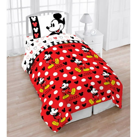 Mickey Mouse Twin Size Bed In A Bag Mickey Mouse Twin Size Bed In A Bag