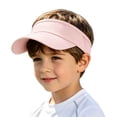 thumbnail image 4 of Hats for Women Kids Breathable Visor Cap Adjustable Headband Outdoor Sport Hat Pink One Size, 4 of 9