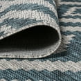 thumbnail image 5 of JONATHAN Y SANTA MONICA 3 x 5 Area Rug, Sintra Diamond Tribal - Blue/Gray, SMB116A-3, 5 of 9
