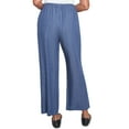 thumbnail image 2 of Alfred Dunner Womens Relaxed Button Detail Ankle Pant, 2 of 4