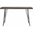 thumbnail image 2 of SAFAVIEH Wolcott 55" Width Retro Mid Century Lacquer Console, Dark Brown/Black, 2 of 3
