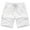 White, variant on Men's Shorts Elastic Waist With Drastring Free Shipping Shorts Elastic Waist Size 3X Fleece Solid Color Ice Silk Breathable Outdoor Casual Sports Shorts
