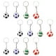 thumbnail image 3 of KAKOWELY 12 llaveros de fútbol, colgantes de fútbol, colgantes para llaves, 3 of 5