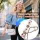 thumbnail image 5 of Handmade Crochet Flower Bag Strap Boho Crossbody Replacement Shoulder Strap Long Woven Floral Purse Strap For Women Colorful Bohemian Style, 5 of 9