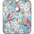 thumbnail image 4 of Flower Bird Salon Cape, Hair Cutting Cape with Snaps, Professional Large Barber Stylist Hairdresser Cape, Waterproof Machine Washable, 65" x 55”, 4 of 7