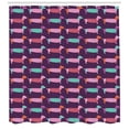 thumbnail image 3 of Ambesonne Dachshund Shower Curtain, Sixties Style Puppy, 69"Wx70"L, Multicolor, 3 of 3