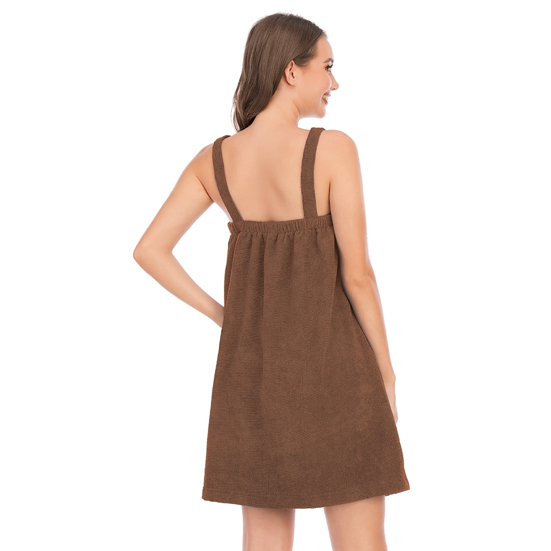 Eternatastic Womens Bath Shower Wrap Body Towel Wraps Spa Gym Pool Travel Bath Towels with Pockets