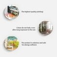 thumbnail image 3 of Tiptophomedecor Peel and Stick World Map  Wallpaper Wall Mural - World Map White Oceans - Removable Wall Decals, 3 of 4