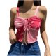 thumbnail image 1 of Tops sin mangas Pompotops mujer Chaleco con estampado de tinte anudado camisetas cortas sexis a la moda Talla S M L, 1 of 9