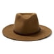 thumbnail image 1 of Gorro Stetson Bozeman Lt., de fieltro de lana, color marrón, talla S, 1 of 5