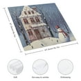 thumbnail image 3 of PHYHOO Winter Dressed Snowman Bird Cloth Napkins, Soft Polyester Dinner Napkin for Family, Restaurant, Parties, Holiday Dinner 4 PCS, 3 of 7