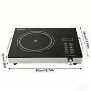 Hinzonek 3500W Electric Ceramic Stove, Portable Induction Cooktop Infrared Burner Countertop Cooktop, Cooker Hot Plate Furnace