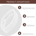 thumbnail image 3 of 【18mm】 Universal Leather Watchband Accessory Compatible With Multiple Watch Fashionable And Versatile Design Hand Watch for Men Solar Digital Watch Undone for Men Watch Bands for Men Men's Watch Easy, 3 of 3