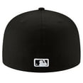 thumbnail image 4 of Men's New Era Black Los Angeles Dodgers 2024/25 Back to Back Champions Circle Side Patch Fitted 59FIFTY Hat, 4 of 5