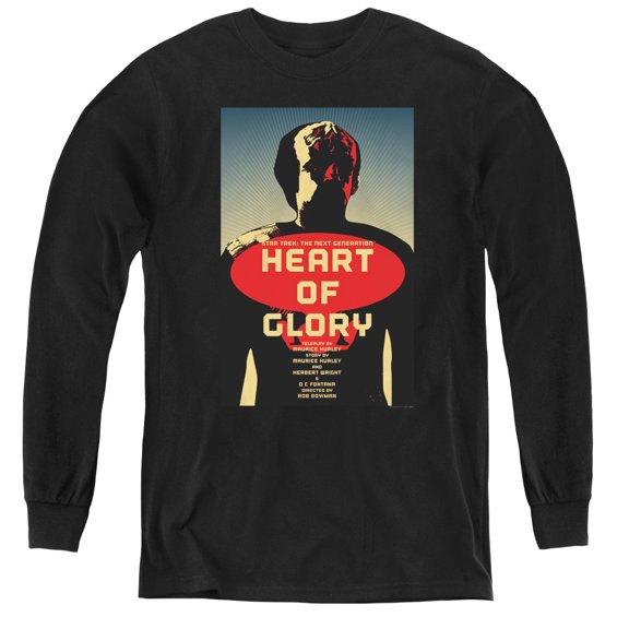 Star Trek - Tng Season 1 Episode 20 - Youth Long Sleeve Shirt - Small