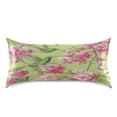 thumbnail image 2 of Satin Pillowcase Home Luxury Envelope Pillowcases Soft And Smooth Two Hummingbirds, 2 of 6