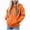 H599-Orange, variant on TOWED22 Hoodies for Teen Girls Boys Baggy Zip Up Classic Hooded Sweatshirts Casual Solid Long Sleeve Jacket with Pockets(Orange,18-24 M)