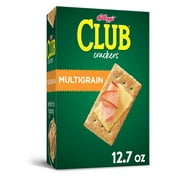 Kellogg's Club Crackers, Snack Crackers, Party Snacks, Multi Grain, 12.7oz, 1 Box